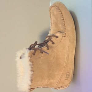 UGG moccasin angle boot